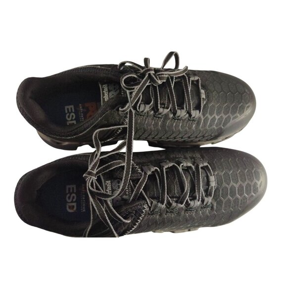 Timberland PRO Women's Black Size 9.5 Powertrain Alloy Toe Work Shoes - Picture 7 of 12